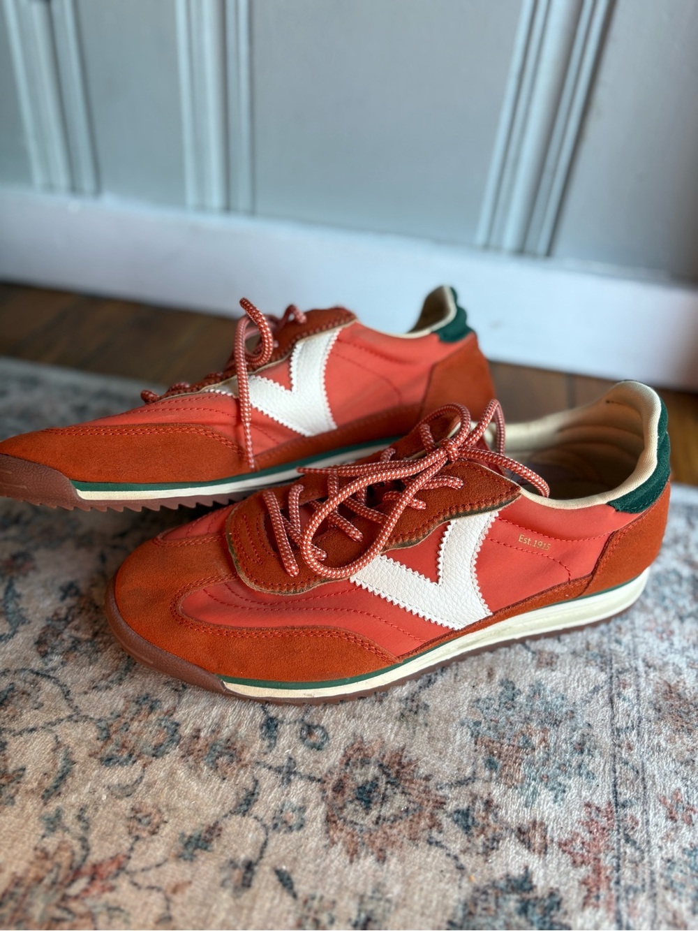 Victoria Retro Saturno Orange Low-Profile Women’s Sneakers Size 39 EUR 8.5 USA